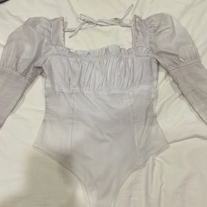 Milkmaid bodysuit - WORN TWICE